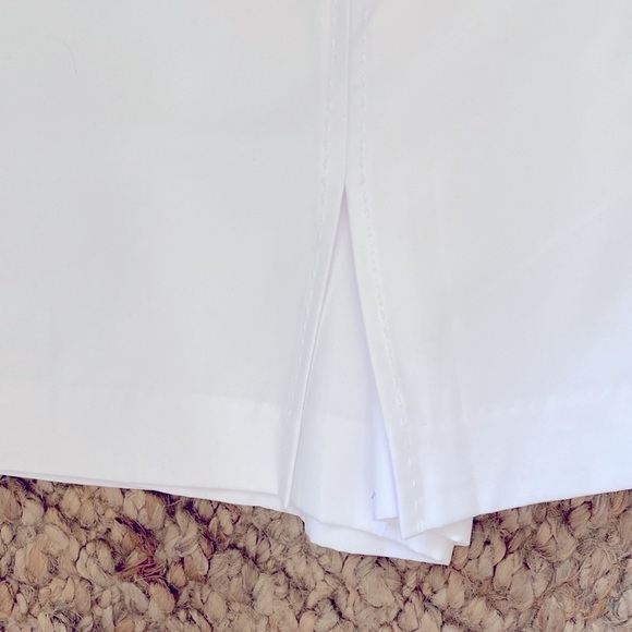 IZOD A Line Skort Women’s 16 White High Waisted Golf Tennis Core Plus size - Picture 2 of 11